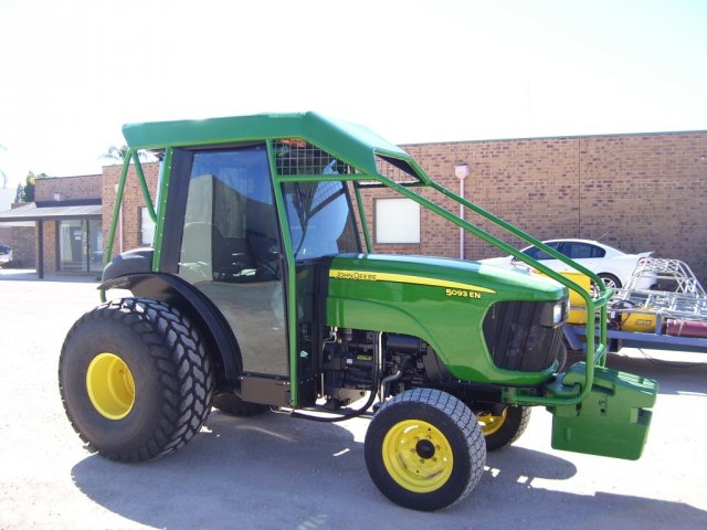 Almond Tractor Cage